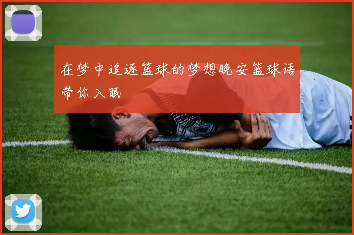 在梦中追逐篮球的梦想晚安篮球语带你入眠